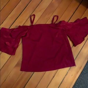 Off the shoulder top